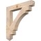 Ekena Millwork Merced Arts & Crafts Smooth Bracket, Douglas Fir, 5 1/2"W x 40"D x 40"H BKT06X40X40MRC03SDF - alternate 1